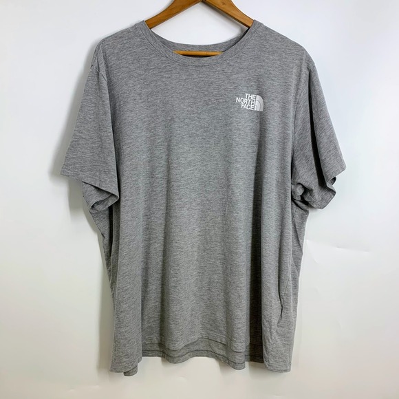 The North Face Womens Gray Short Sleeve T Shirt XXXL Casual Top - Picture 1 of 13